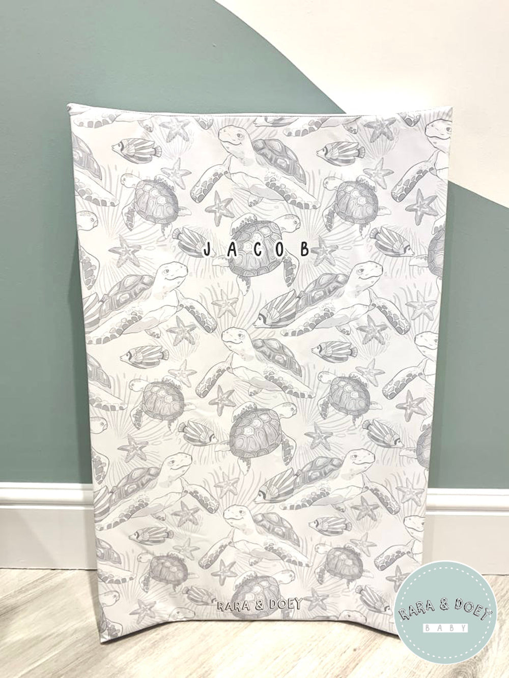 Anti Roll Mat Sealife Grey