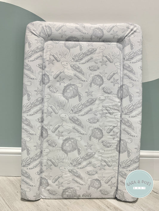 Standard Changing Mat Sealife Grey