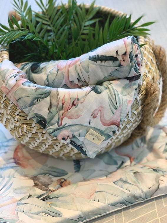 Muslin Tropical - Bamboo & Organic Cotton