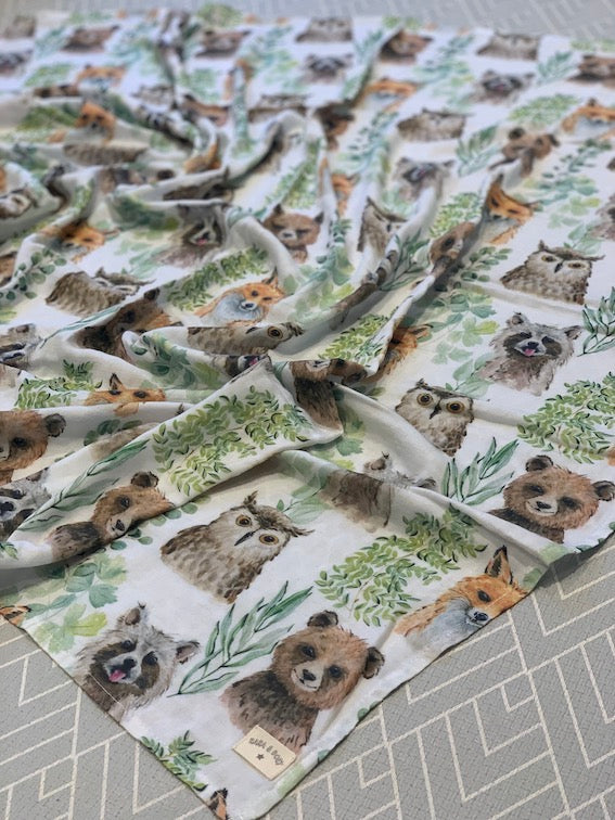 Muslin Woodland - Bamboo & Organic Cotton