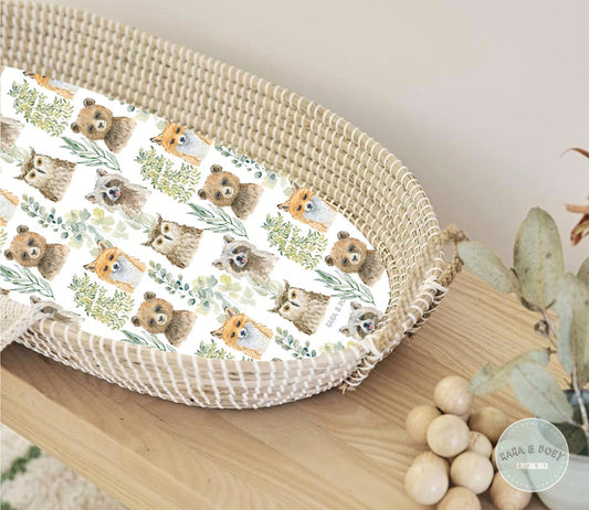 Basket Changing Mat Woodland